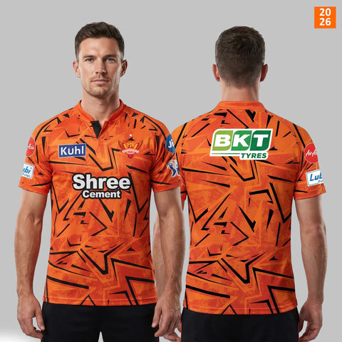 SUNRISERS HYDERABAD AUTHENTIC FAN JERSEY IPL 2026
