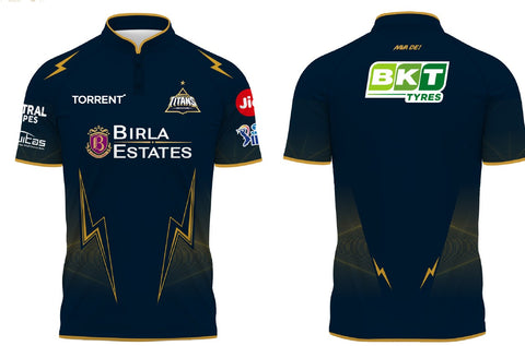 GUJARAT TITANS OFFICIAL MATCH EDITION JERSEY IPL 2026 Half Sleeves