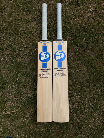 SG Tripple Crown Xtreme English Willow Cricket Bat - 2025