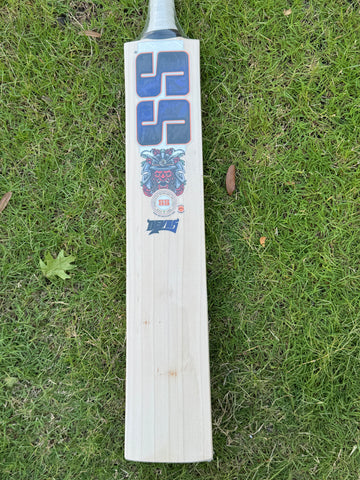 SS Devil Blue English Willow Cricket Bat - 2025