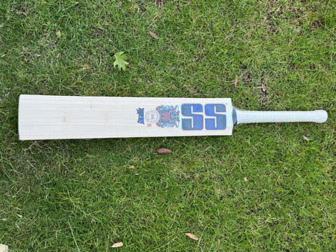 SS Devil Blue English Willow Cricket Bat - 2025