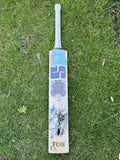 SS Devil Blue English Willow Cricket Bat - 2025