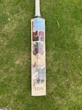 SS Devil RED English Willow Cricket Bat - 2025