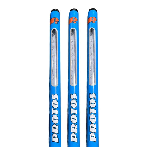 LED flashing Stumps- PROTOS- 2025, ( includes #3 stumps and #2 bails)