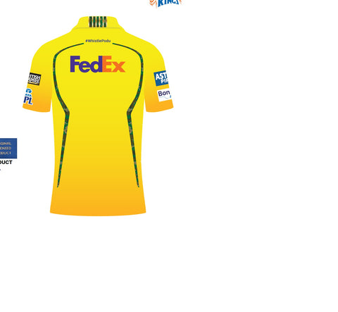 CHENNAI SUPER KINGS AUTHENTIC FAN JERSEY IPL 2026 no name HALF SLEEVE (FAN)