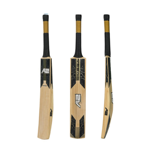 A2 OMEGA ENGLISH WILLOW CRICKET BAT