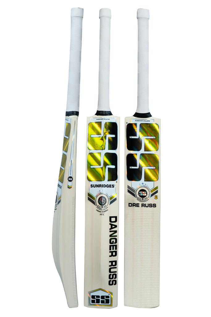 SS DRE RUSS Kashmir Willow Cricket Bat – Grade 1